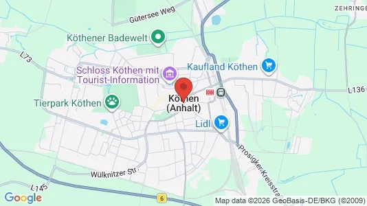 Apartments for rent i Anhalt-Bitterfeld - kort over placeringen