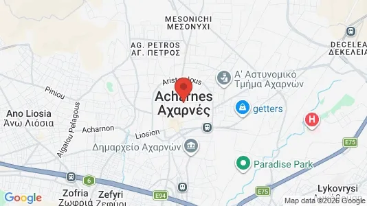 Apartments for rent i Acharnes - kort over placeringen
