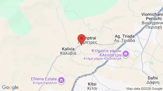 Apartments for rent i Kropia - kort over placeringen