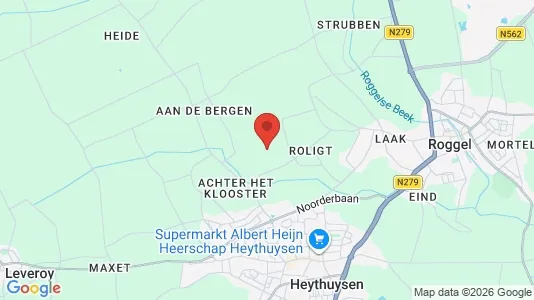 Apartments for rent i Leudal - kort over placeringen