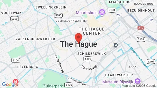 Apartments for rent i The Hague Escamp - kort over placeringen