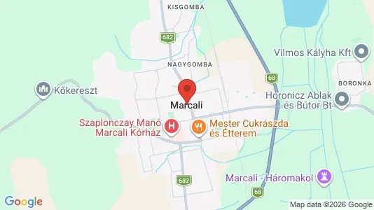 Houses for rent i Marcali - kort over placeringen