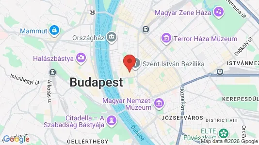 Apartments for rent i Budapest Belváros-Lipótváros - kort over placeringen
