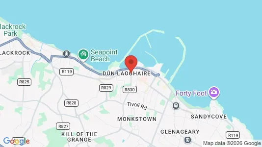 Apartments for rent i Dun Laoghaire - kort over placeringen