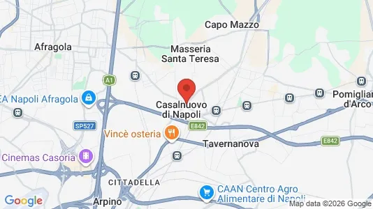 Apartments for rent i Casalnuovo di Napoli - kort over placeringen