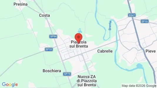 Rooms for rent i Piazzola sul Brenta - kort over placeringen