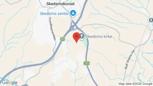 Apartments for rent i Skedsmo - kort over placeringen