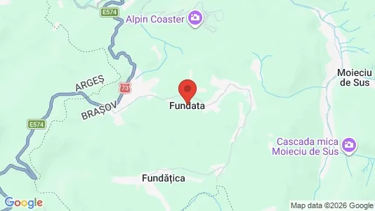 Houses for rent i Fundata - kort over placeringen