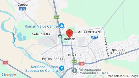 Apartments for rent i Roman - kort over placeringen