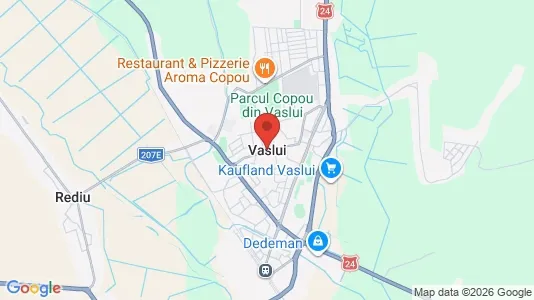 Apartments for rent i Vaslui - kort over placeringen