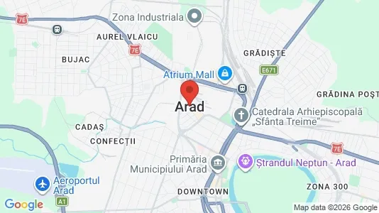 Houses for rent i Arad - kort over placeringen
