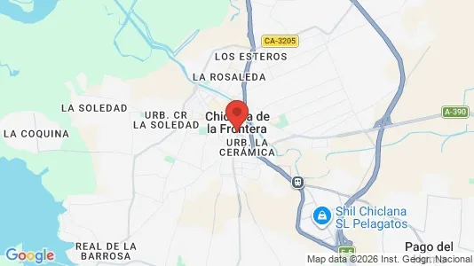 Houses for rent i Chiclana de la Frontera - kort over placeringen