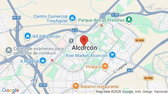 Apartments for rent i Alcorcón - kort over placeringen