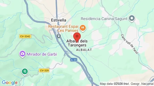 Houses for rent i Albalat dels Tarongers - kort over placeringen