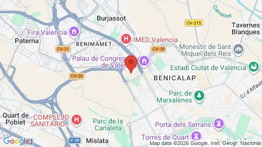 Houses for rent i Beniferri - kort over placeringen