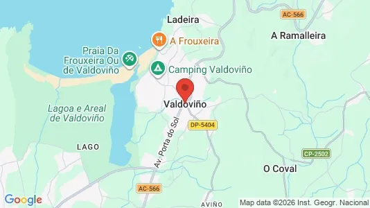 Apartments for rent i Valdoviño - kort over placeringen