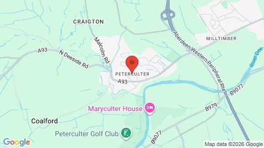 Rooms for rent i Peterculter - Aberdeenshire - kort over placeringen