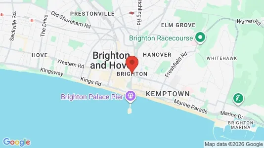Apartments for rent i Brighton - East Sussex - kort over placeringen