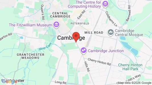 Rooms for rent i Cambridge - Cambridgeshire - kort over placeringen