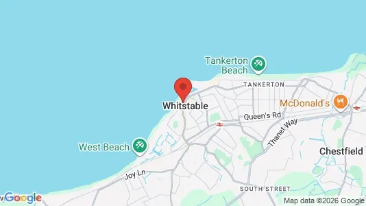 Houses for rent i Whitstable - Kent - kort over placeringen
