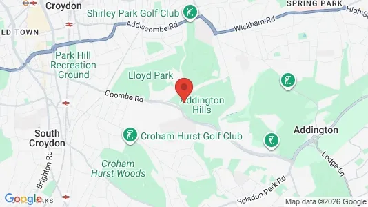 Apartments for rent i Croydon - Surrey - kort over placeringen