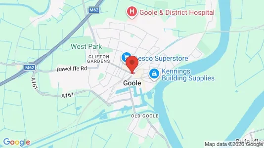 Apartments for rent i Goole - North Humberside - kort over placeringen