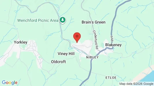 Houses for rent i BLAKENEY/Lydney - Gloucestershire - kort over placeringen