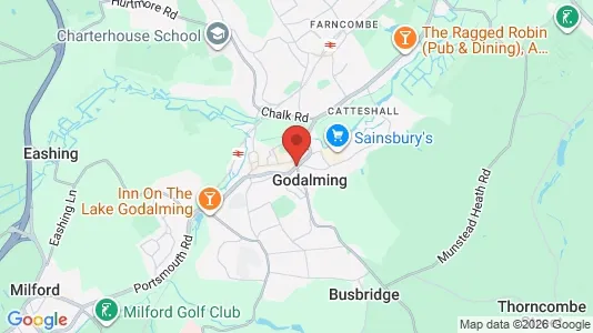 Apartments for rent i Godalming - Surrey - kort over placeringen
