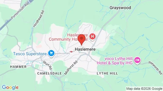 Apartments for rent i Haslemere - Surrey - kort over placeringen