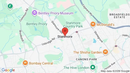 Apartments for rent i Stanmore - Middlesex - kort over placeringen