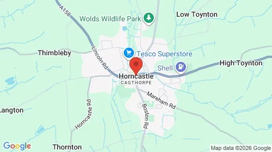 Apartments for rent i Horncastle - Lincolnshire - kort over placeringen