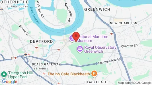 Apartments for rent i London SE10 - kort over placeringen