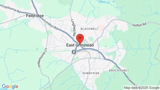 Apartments for rent i East Grinstead - West Sussex - kort over placeringen