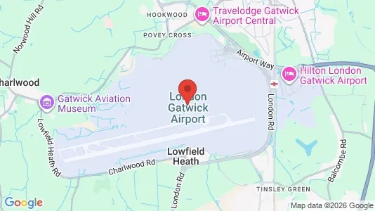 Apartments for rent i GATWICK/Horley - West Sussex - kort over placeringen