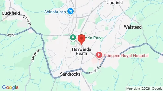 Apartments for rent i Haywards Heath - West Sussex - kort over placeringen