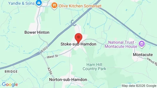 Houses for rent i Stoke-sub-Hamdon - Somerset - kort over placeringen