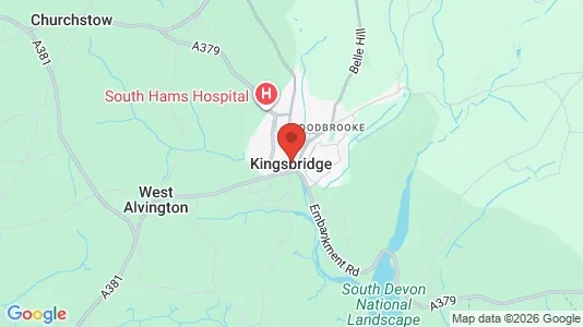 Apartments for rent i Kingsbridge - Devon - kort over placeringen